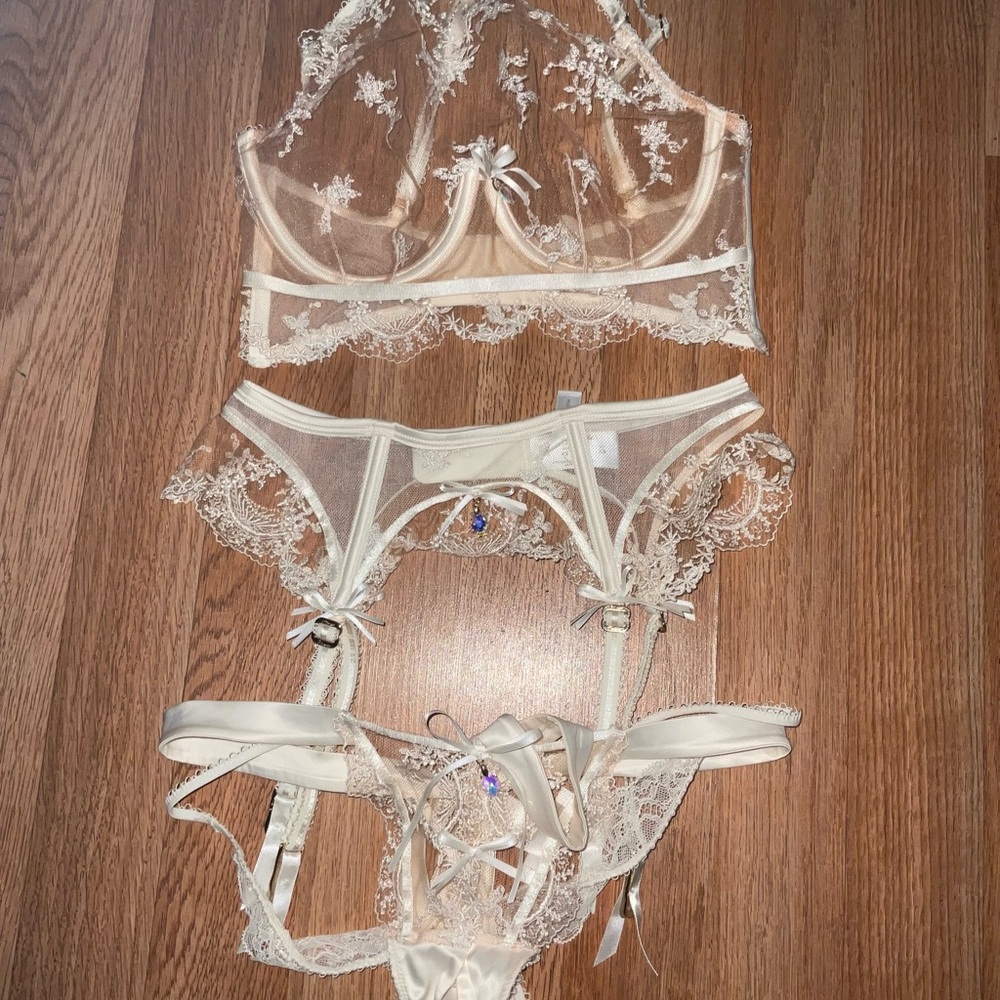 Honey Birdette Daisy 3-Piece Lingerie Set